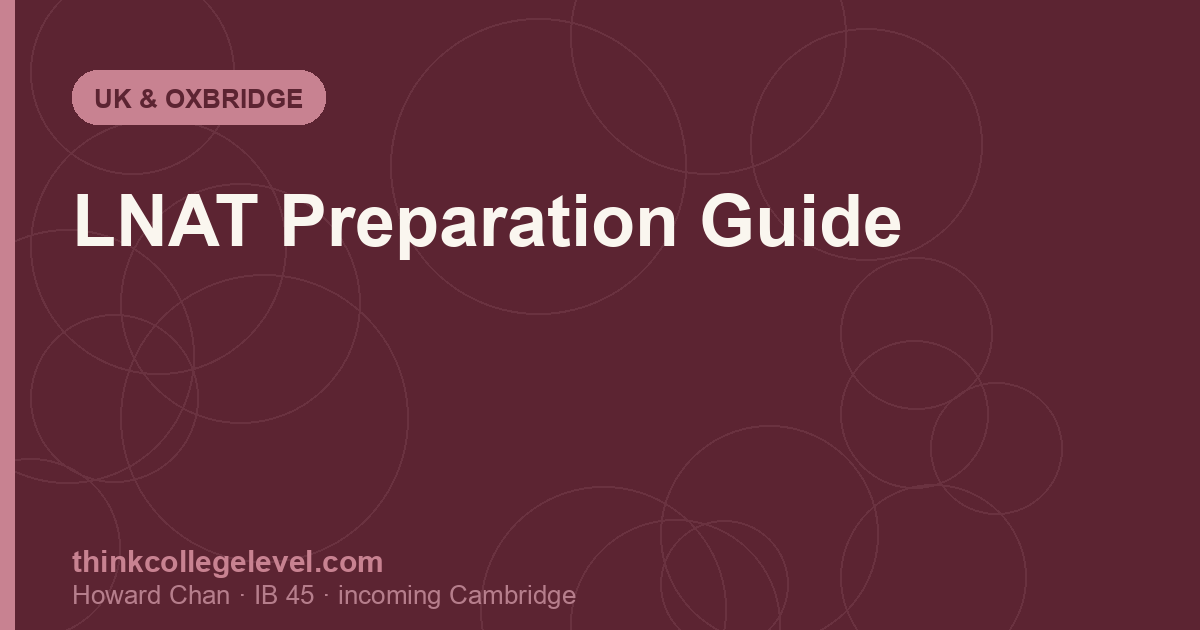 LNAT Preparation Guide